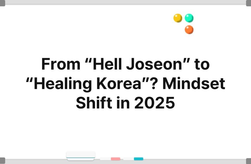 From “Hell Joseon” to “Healing Korea”? Mindset Shift in 2025 7
