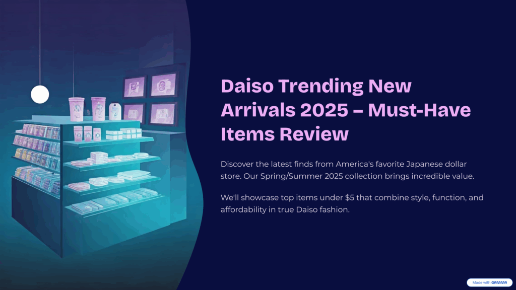 Daiso trending new arrivals 2025 – Must-have items review 2