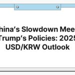 China’s Slowdown Meets Trump’s Policies: 2025 USD/KRW Outlook