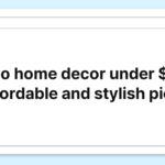 Daiso home decor under $10 – Affordable and stylish picks