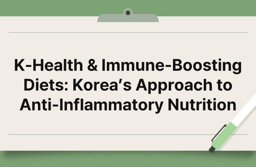 K-Health & Immune-Boosting Diets: Korea’s Approach to Anti-Inflammatory Nutrition 4