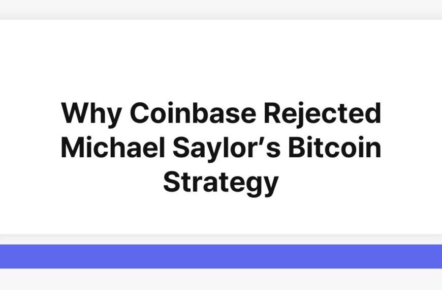 Why Coinbase Rejected Michael Saylor’s Bitcoin Strategy 8