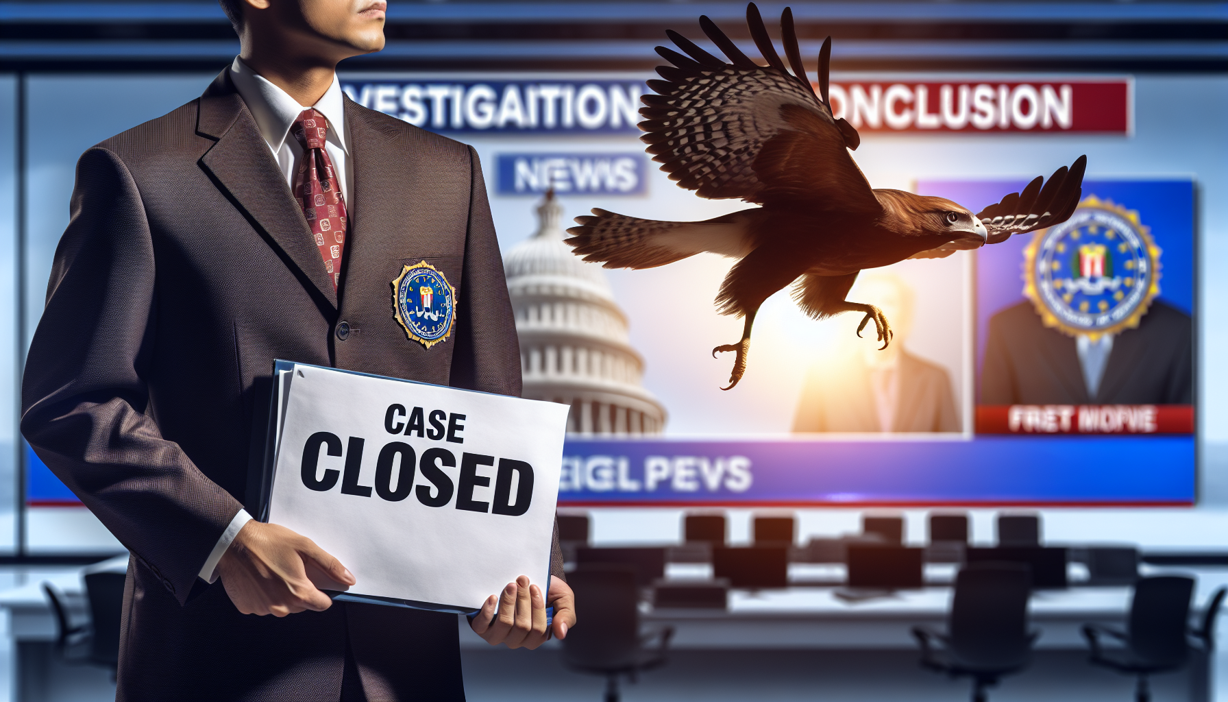 할리 웰치 FBI 조사 후 결백 확인, '호크 투아' 논란 종료 1