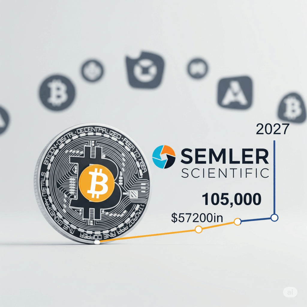 세믈러 사이언티픽, 2027년까지 10만5000 비트코인 목표 1