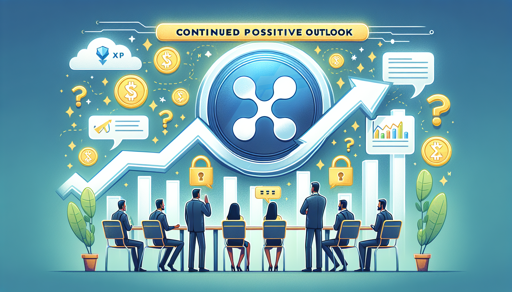 XRP 안전 자산 논란 속 긍정적 전망 지속 1