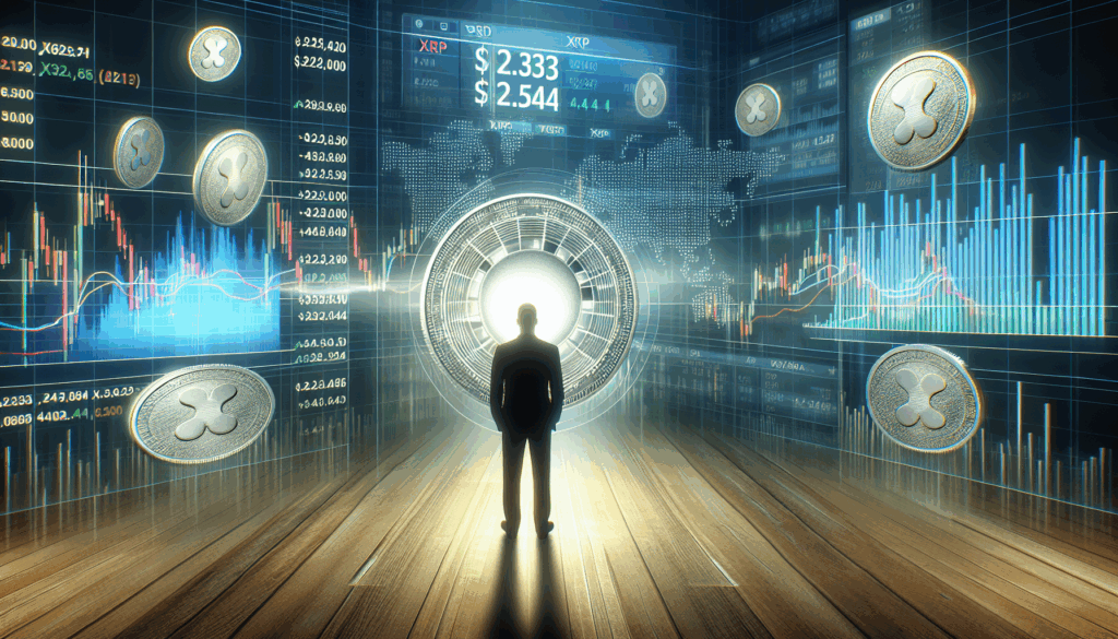 XRP 가격 구조, 2달러33센트와 2달러44센트 사이에서 변동성 돌파 앞둠 1